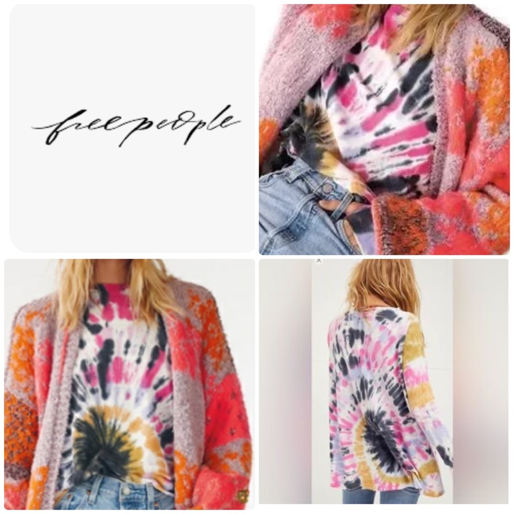 Free People| We The Free Tie-Dye long Sleeved T